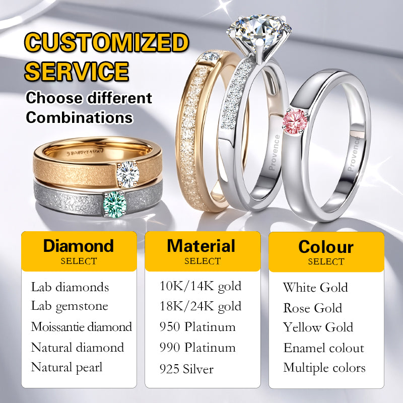 Asscher Cut Moissanite Ring – Custom Made for You